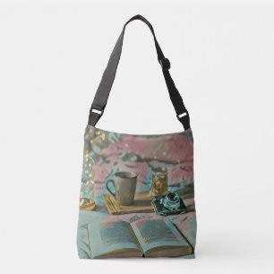 Sac Ajustable Lire Livres, Boire Café