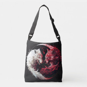 Sac Ajustable Loup fantôme lumière ombre animal spirituel fantai