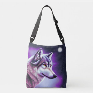 Sac Ajustable Loup mystique nocturne