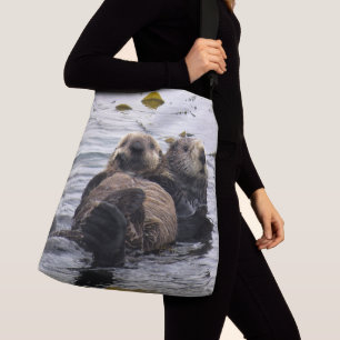 Sac Ajustable Loutres de mer maman et bébé