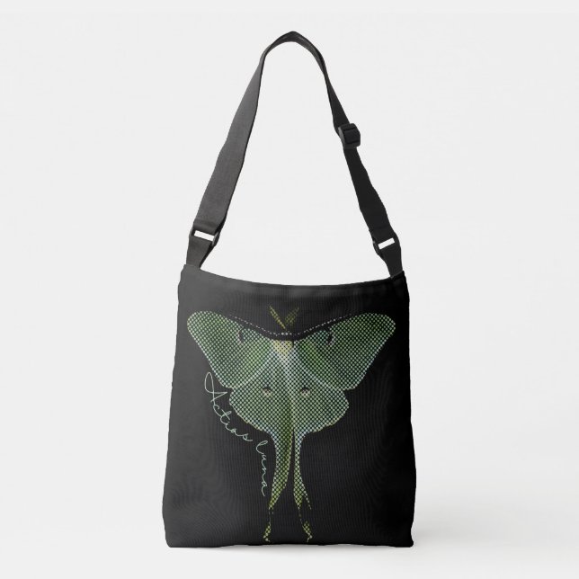 Sac Ajustable Luna Moth colorée à demi-teintes (Devant)