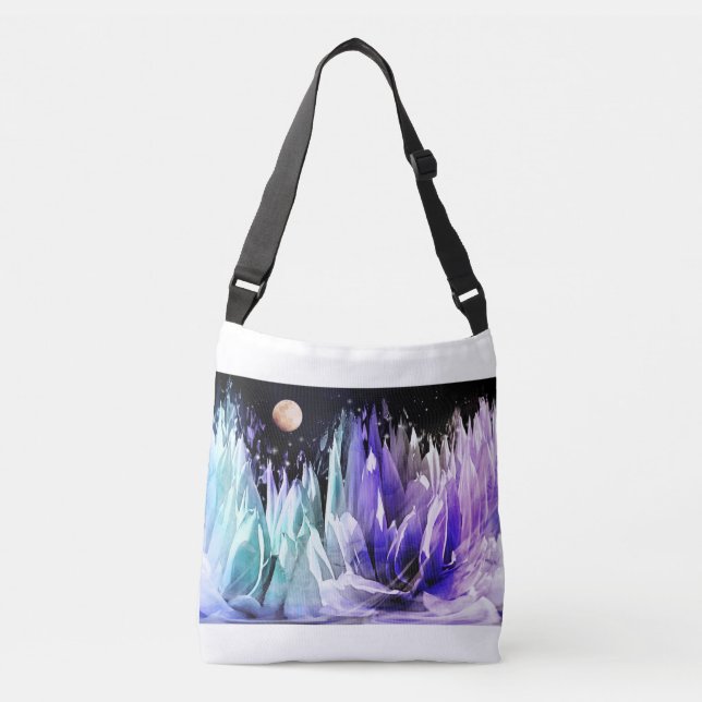 Sac Ajustable "Lune sur l'Islande" (Devant)