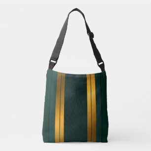 Sac Ajustable Luxe Popular Green Gold Linen Texture Collection