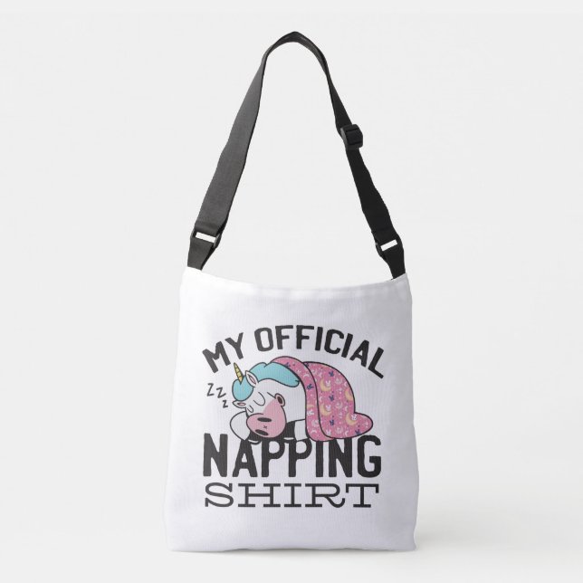 Sac Ajustable Ma chemise de sieste officielle - Lazy sommeil Uni (Devant)