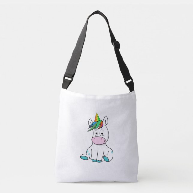 Sac Ajustable Ma petite licorne mignonne (Devant)