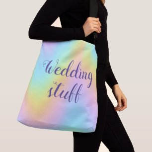 Sac Ajustable Magnifique Pastel Rainbow "Stuff Mariage"