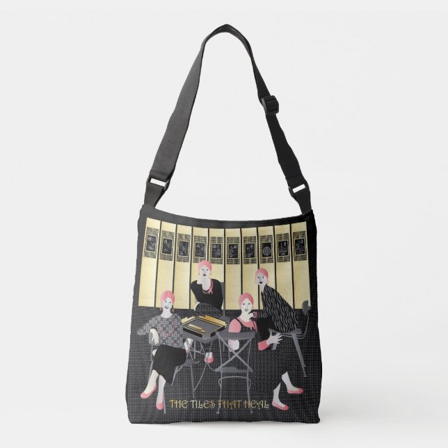 Sac Ajustable Mah Jongg Les Carreaux Qui Guérissent (Devant)