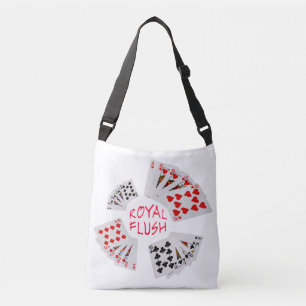 Sac Ajustable Mains de poker - Royal Flush