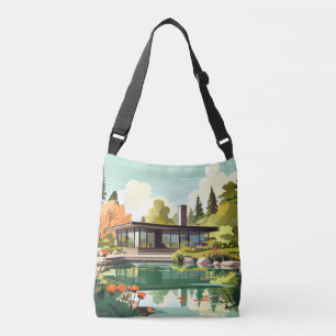 Sac Ajustable Maison moderne du milieu du siècle #94