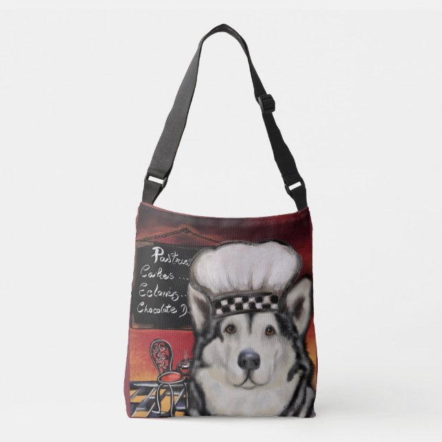 Sac Ajustable Malamute d'Alaska (Devant)