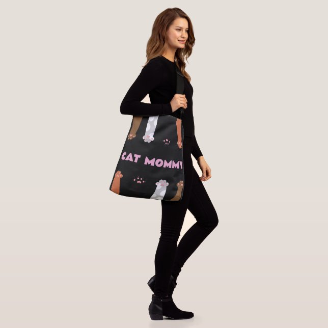 Sac Ajustable Maman de chat (Sur le modèle)