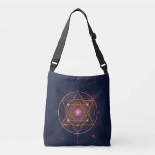 Sac Ajustable Mandala Lumineux de l'Harmonie Dorée