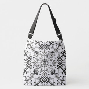 Sac Ajustable Mandala noir et blanc