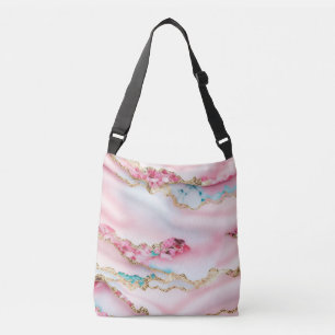 Sac Ajustable Marbre rose clair Agate Collection populaire