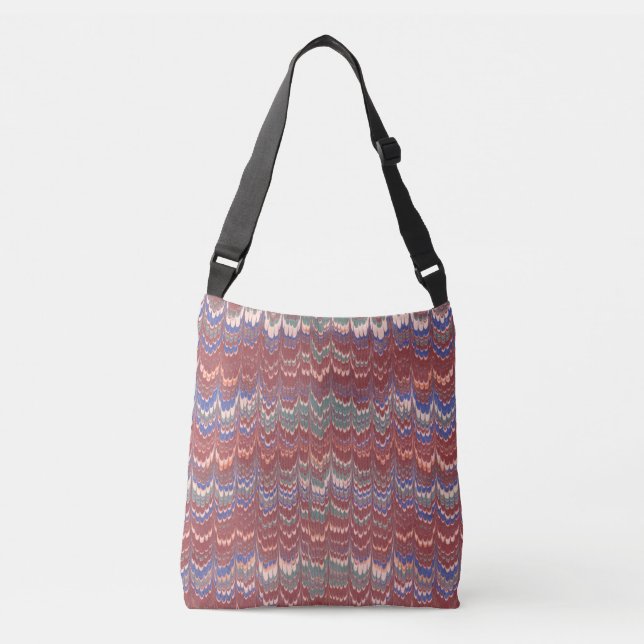 Sac Ajustable Marbré rose (livre d'antiquités) (Devant)