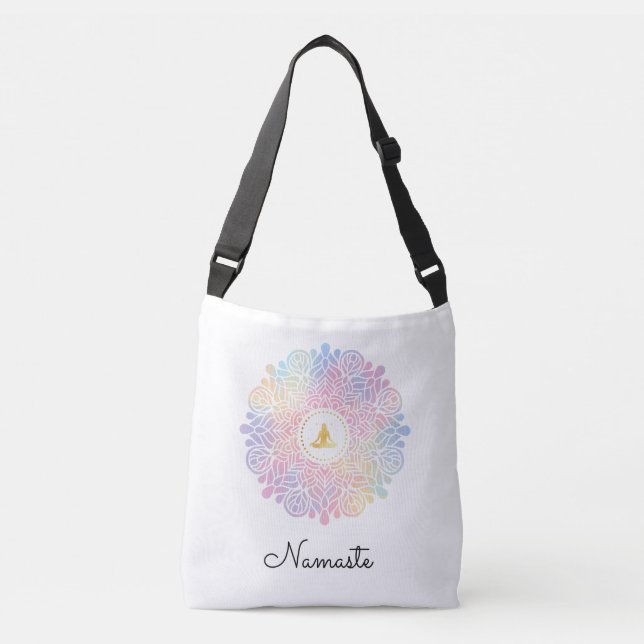 Sac Ajustable *~* Méditation des femmes Mandala Energy Pastel Ra (Devant)