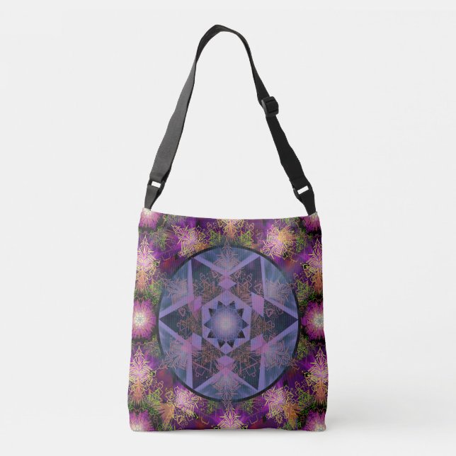 Sac Ajustable Merkabah Mandala Motif (Dos)