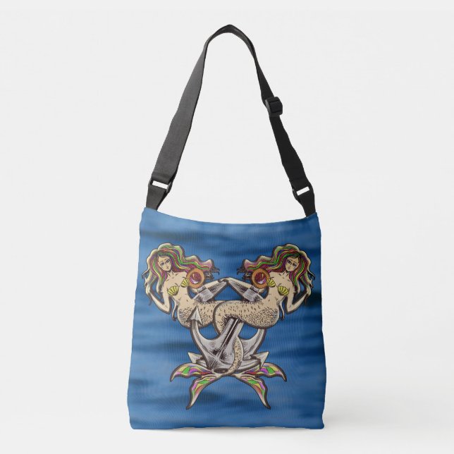 Sac Ajustable Mermaids - Design nautique pour les amoureux des o (Devant)