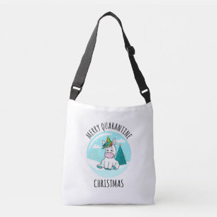 Sac Ajustable Merry Quarantine Christmas Unicorn