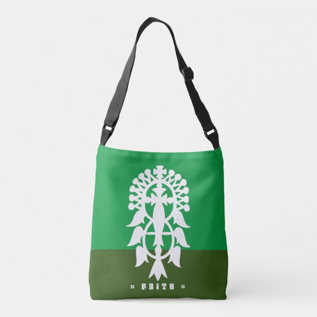 Sac Ajustable Meskel croisé éthiopien (Dos)