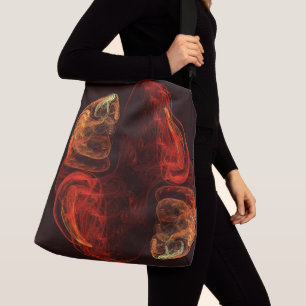 Sac Ajustable Métamorphose Abstrait Art Corps croisé