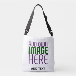 SAC AJUSTABLE MODÈLE DE TEXTE D'IMAGE BLANCHE SIMPLE MODERNE
