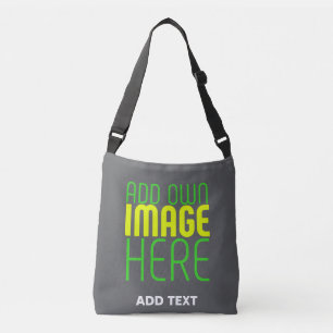 SAC AJUSTABLE MODELE DE TEXTE D'IMAGE GRIS SIMPLE ÉDITABLE MODER