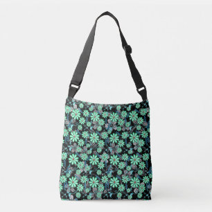 Sac Ajustable Modèle floral 17,b BG noir