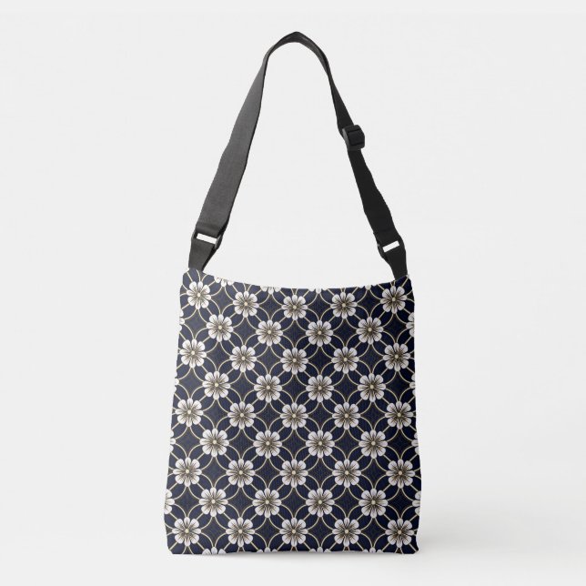 Sac Ajustable Modèle floral japonais (Devant)