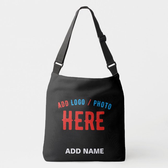 SAC AJUSTABLE MODERNE ET MODERNE PERSONNALISABLE NOIR VÉRIFIÉ (Devant)