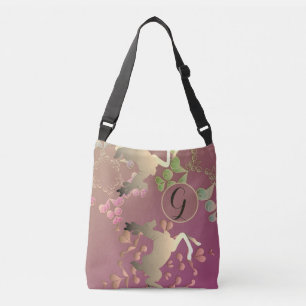 Sac Ajustable Monogram Reindeer & Snowflakes