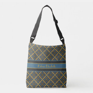 Sac Ajustable Monogramme bleu