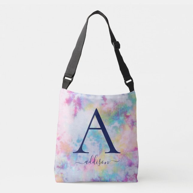 Sac Ajustable Monogramme coloré Cravate-coloré (Devant)