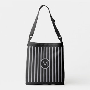 Sac Ajustable Monogramme sur Gris noir et argenté, triés vertica