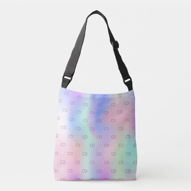 Sac Ajustable Monographie personnalisée en arc-en-ciel holograph (Devant)