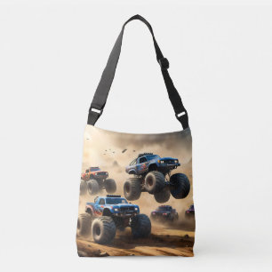 Sac Ajustable Monster Trucks Courant Dans Le Désert,