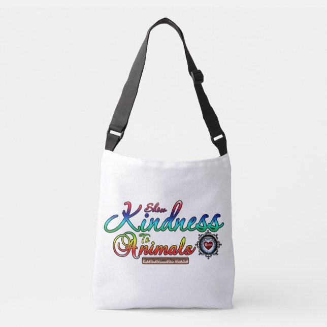 Sac Ajustable Montrez La Sincérité Aux Animaux Typographie Arc-E (Devant)