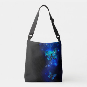 Sac Ajustable Morpho Butterfly in the Dark Background