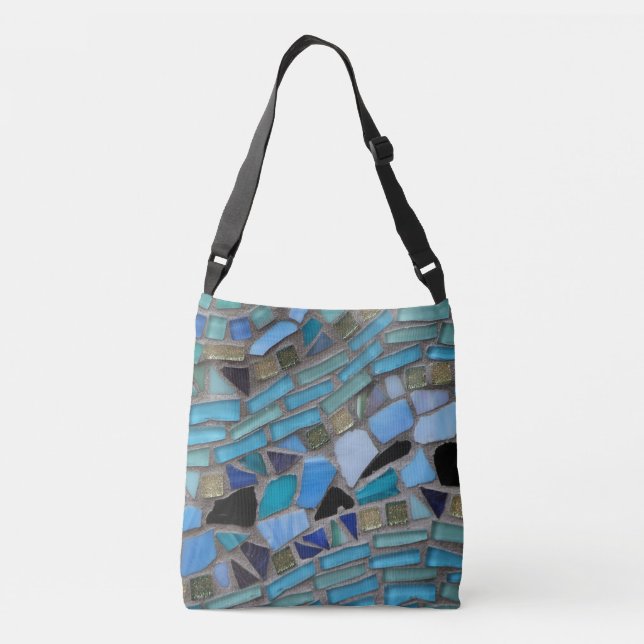 Sac Ajustable Mosaic Fun Blue Design (Dos)