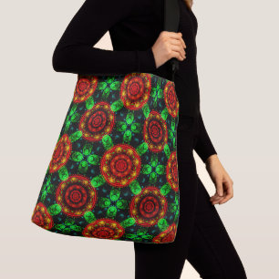 Sac Ajustable Motif Abstrait Floral Moderne Bohème Élégant #504