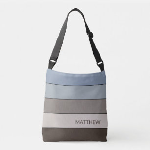 Sac Ajustable Motif artistique de rayures colorées intemporel et