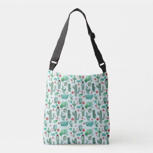 Sac Ajustable motif cactus et ladybug - arrière - plan bleu clai