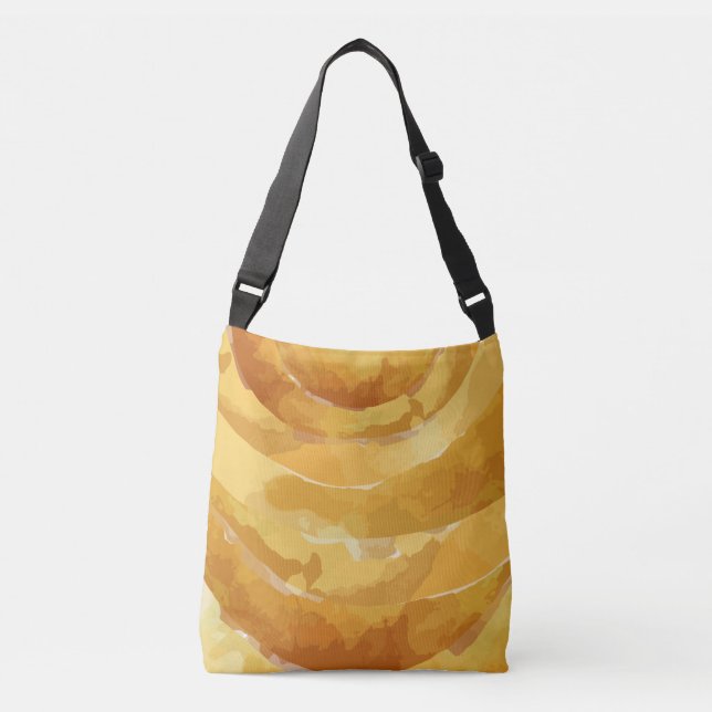 Sac Ajustable Motif d'aquarelle Brown (Devant)