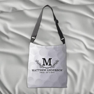 Sac Ajustable Motif de balle de golf personnalisé Nom Monogramme