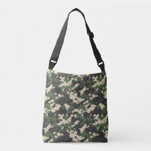 Sac Ajustable Motif de camouflage numérique vert