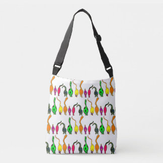 Sac Ajustable Motif de chats colorés qui montrent leurs fesses