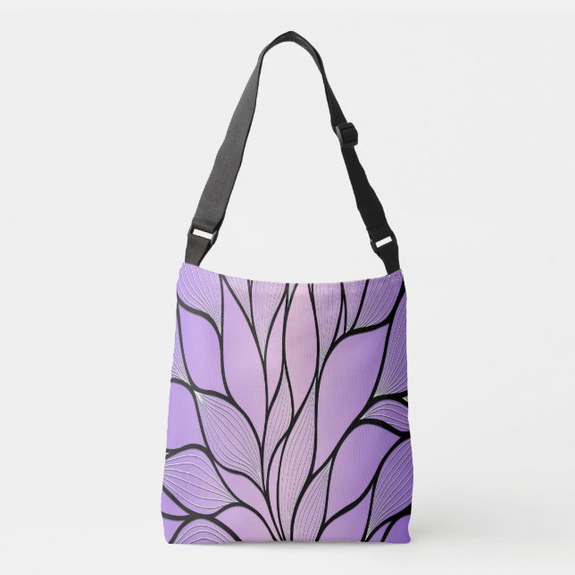 Sac Ajustable Motif de congé créatif Pearlescent violet (Devant)