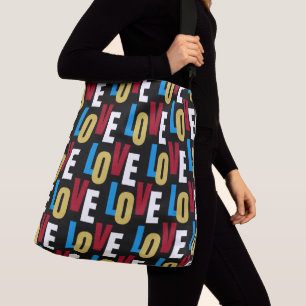 Sac Ajustable Motif de mots d'amour