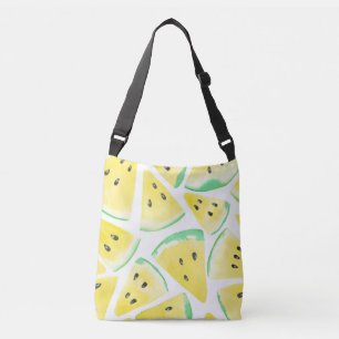 Sac Ajustable Motif de tranches de pastèque jaune