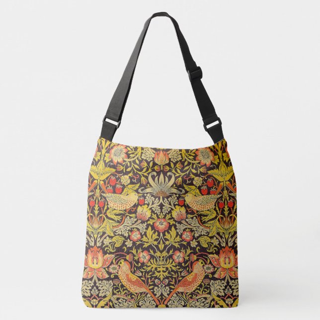 Sac Ajustable Motif de voleur de fraise de William Morris (Devant)